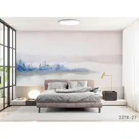 Wallpaper Dinding 3D Custom Desain Korden Gorden Vitrase