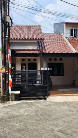 Sewa rumah fresh baru di cat