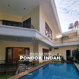 DISEWAKAN RUMAH DI KAWASAN PONDOK INDAH