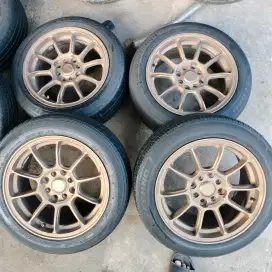 Volk rays ze40 ring 15 pcd 4x100/114,3 ban 185/55 R15 4pcs