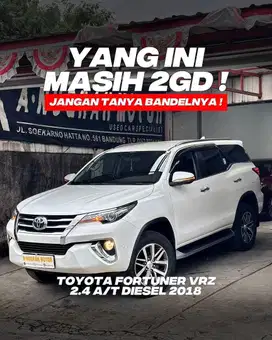 Low KM50RIBU || Toyota FORTUNER VRZ DIESEL MATIC 2018 ||