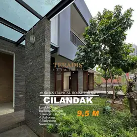 DIJUAL MODERN TROPICAL HOUSE KAWASAN CILANDAK