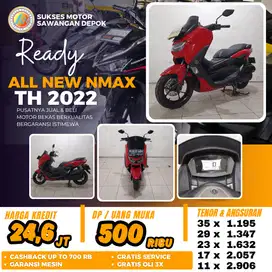 BERGARANSI YAMAHA NMAX NEW TH 2022 UNIT MULUS BISA CASH KREDIT