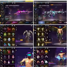 Jual akun ff aman dan terpercaya 100%
