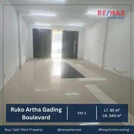 Disewakan Cepat RUKO ARTHA GADING BOULEVARD
