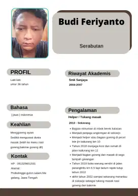 Cari lowongan kerja siap merantau