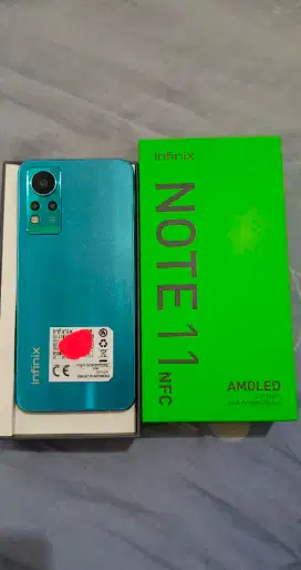 Infinix note 11nfc 6/128 + dusbook