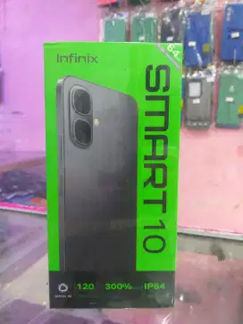 Infinix smart 10 Ram 4+4gb/64gb baru
