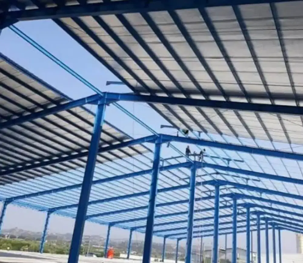 Kontruksi baja berat wf