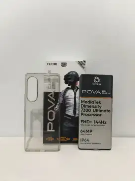 Tecno Pova Curve 5G 8/256GB Hitam Infinix Note 50x 50s Hot 60 Pro Plus