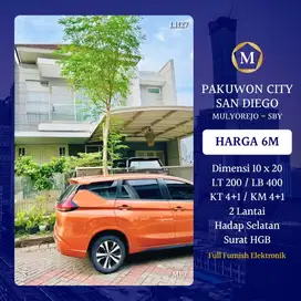 Rumah Pakuwon City San Diego Mulyorejo Surabaya Timur dkt Mulyosari