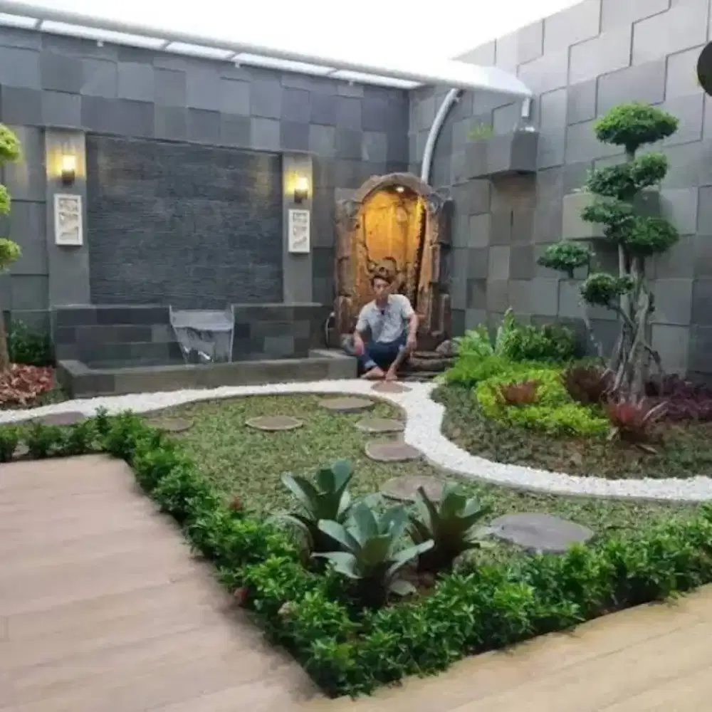 Tukang buat taman medan