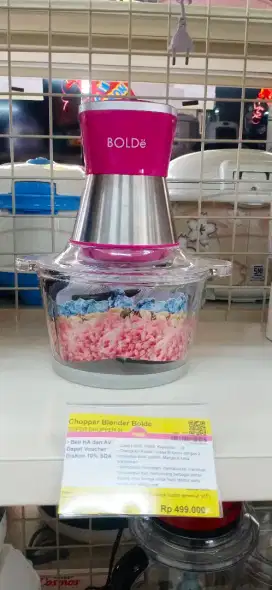 Cicilan 0% Chopper Blender Bolde Super Chopper 2L dengan Home Credit