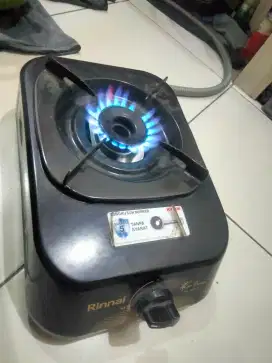 Kompor gas rinnai 1 tungku like new