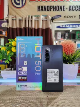 Infinix Hot 50 Pro + Ram 8+8Gb/ 256Gb Fullset Mulus Pemakaian 1 Minggu