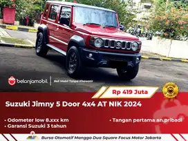[ LOW KM 8RB ] Suzuki Jimny 5 Door 4x4 AT Merah 2024/2025