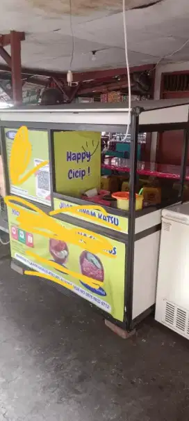 Jual gerobak bekas fried chicken