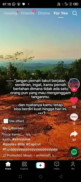 Menawarkan jasa