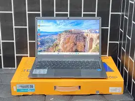 Laptop axioo mybook 14E /inter celeron n4000/RAM 4GB/SSD 256GB