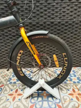 DIJUAL CEPAT FOLDING BIKE (Lipat) GENIO LUNOX 1.0, 20, 7 Speed, BOGOR