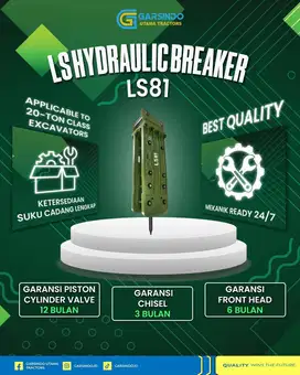 HYDRAULIC BREAKER LS81 di Surabaya | Full Service After Sales!