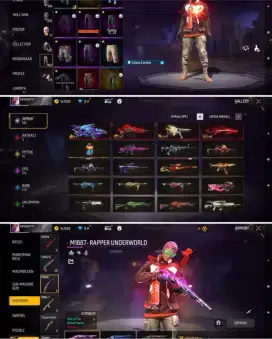 Jual akun ff aman dan terpercaya 100%