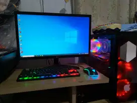 komputer / pc gaming AMD RYZEN 5 2400G ,RX 580 8GB, MONITOR 144HZ