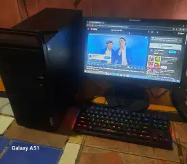 Satu set PC built up lenovo thinkcentre m800 fv10