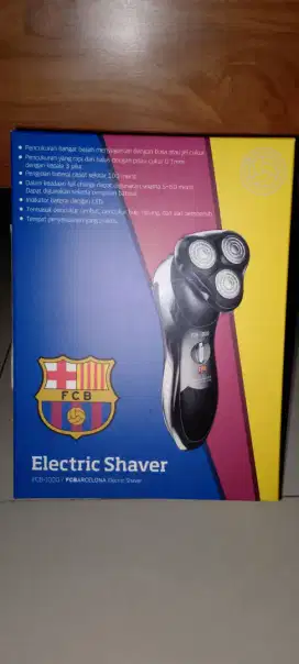 FC Barcelona Electric Shaver FCB-1000 8 in 1 Original – Kondisi Baru