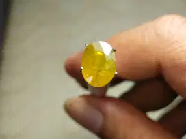 Natural Yellow Sapphire 6.40 Ct Kristal Mewah