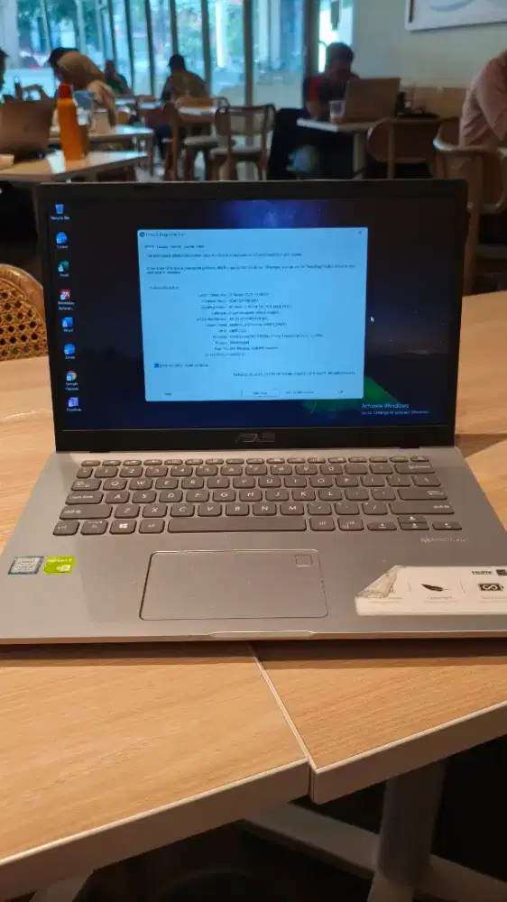 LAPTOP ASUS A409FJ RAM 4GB SSD 1000GB