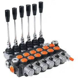 Hand Valve Hidrolik P40 - 6 Tuas Spool / Directional Control Valve