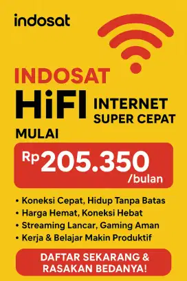WIFI HIFI INDOSAT