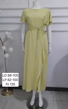 Dress terusan Urban Revivo kaos preloved