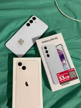 SAMSUNG A55 12/256 PEMAKAIAN BELUM 1 TAHUN