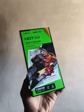 INFINIX HOT 60I 6/128 BARU NEW