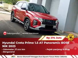 [ GARANSI 1TH ] Hyundai Creta Prime 1.5 AT Panoramic Merah 2023 2024