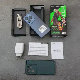 INFINIX HOT 40 PRO 8/256 GB MULUS GRESS FULLSET ORIGINAL