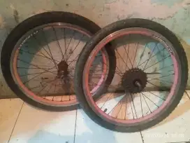 Velg  speda lipat uk20 copotan