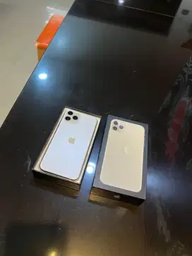 iphone 11 pro 512gb sepek putih baru LTE