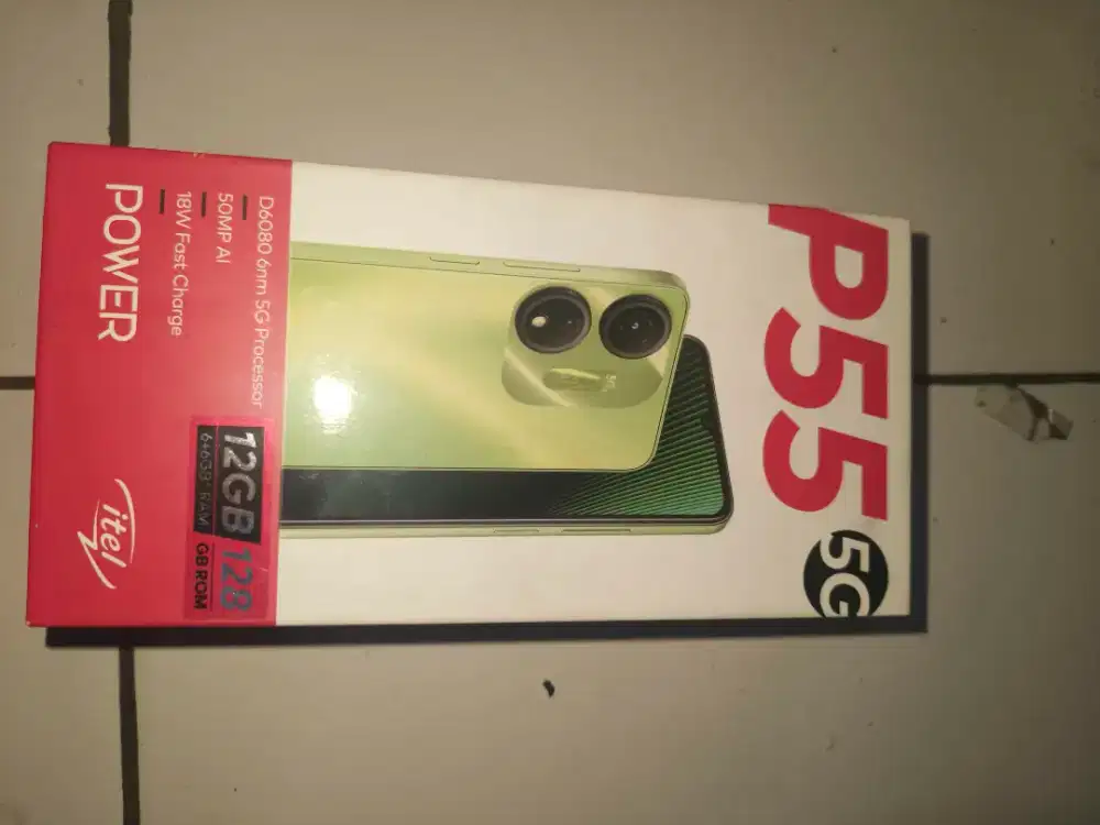 itel p55 5g blue