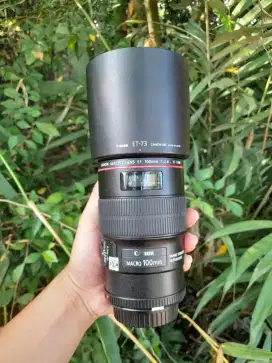 LENSA FIX CANON 100 MM F2.8  IS L USM MACRO