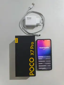 Jual Poco X7 Pro (Black) Like New Pemakaian 1 Minggu