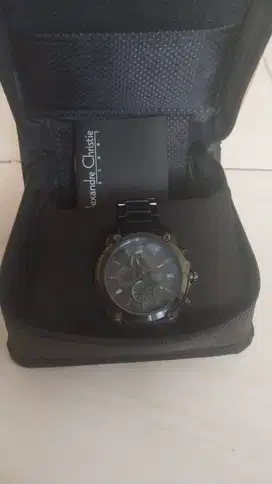Jam Tangan Pria Alexander Christie Ori - Hitam (Battery)