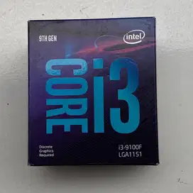 Processor Intel i3 9100F gen 9th ( Coffee Lake )