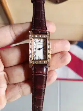 Jam mewah Cartier tank vintage
