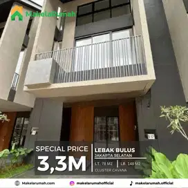 Rumah Mewah Dalam Cluster Cavana Di Lebak Bulus Selangkah Ke MRT