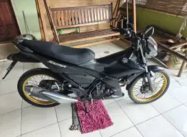 JUWAL : SATRIA FU 150 INJEKSI FU FI 2017 PREDATOR BLACK RX SEMPURNA