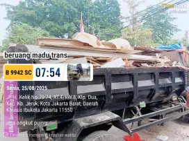 Jasa buang puing dan buang sampah