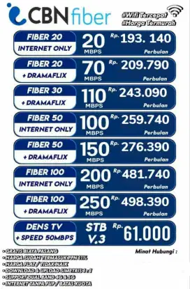 Internet CBN Promo AGUSTUS